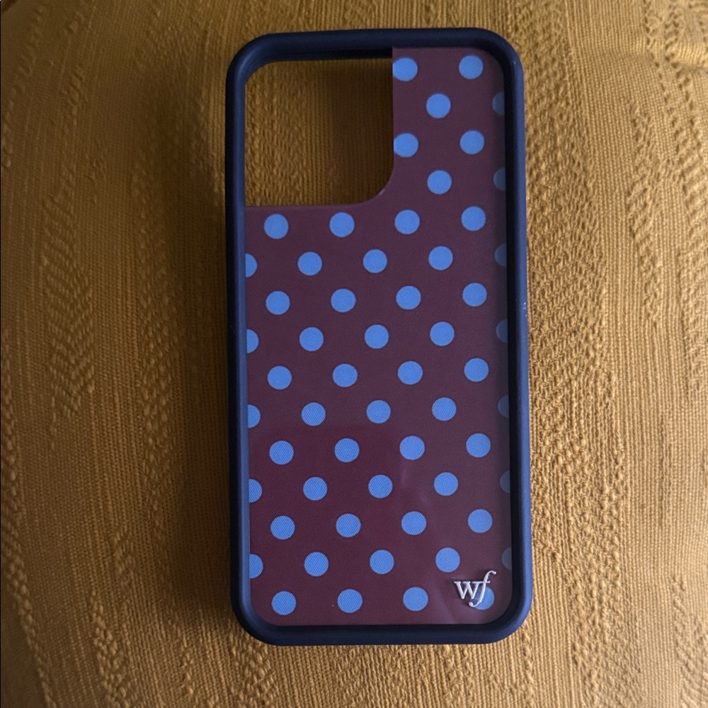 16 pro max Wildflower Polka Dot Case